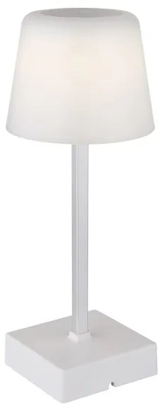 Globo 28061W - Lampada da tavolo LED dimmerabile XAYDEN LED/2W/5V 800mAh bianca