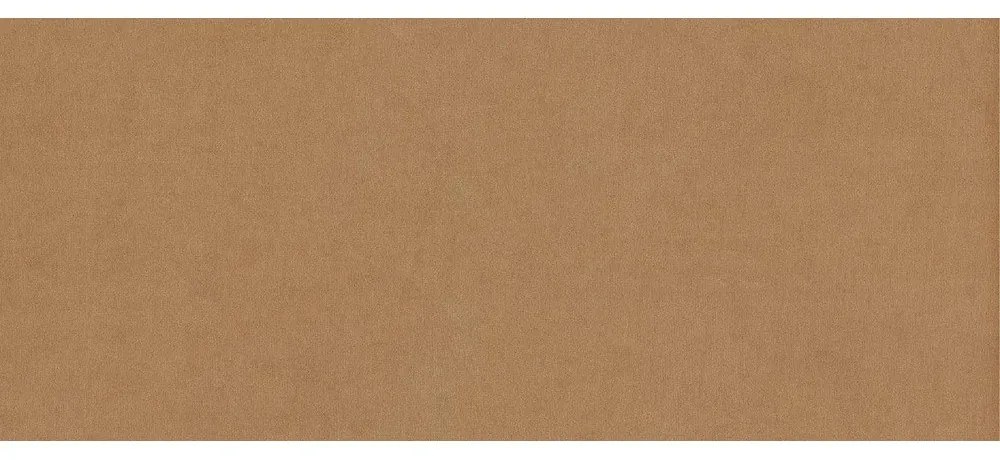 Divano angolare marrone chiaro (con penisola a sinistra/a L) con rivestimento in velluto Chelsea – Ropez