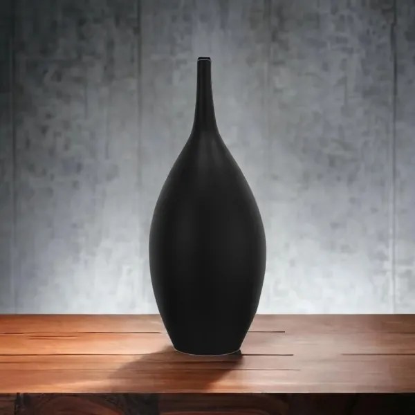 Vaso in ceramica 47 cm, nero