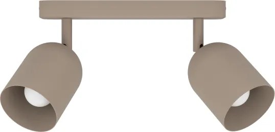 Eglo 44162 - Faretto TILSTON 2xE14/40W/230V beige