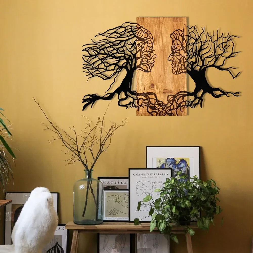 Decorazione da parete su metallo Foglia dorata 23x76 cm | Leroy Merlin