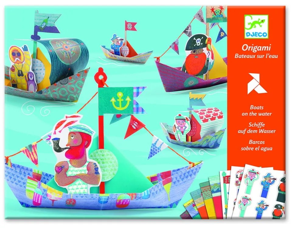 Puzzle di carta Boats - Djeco