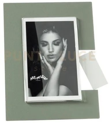 Portafoto di design bliko piccolo giada,bianco marmo