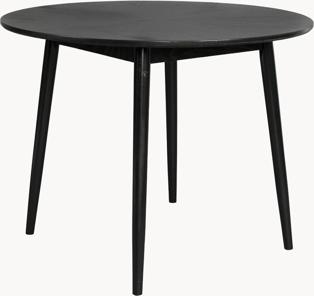 Tavolo rotondo in legno di quercia Fabio, Ø 120 cm