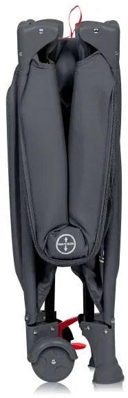 Lionelo - Lettino da viaggio LAURA Grigio Cemento