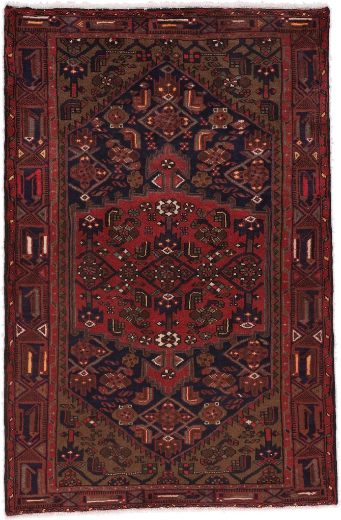Hamedan Tappeto persiano 130x190 (Iran) Annodato A Mano
