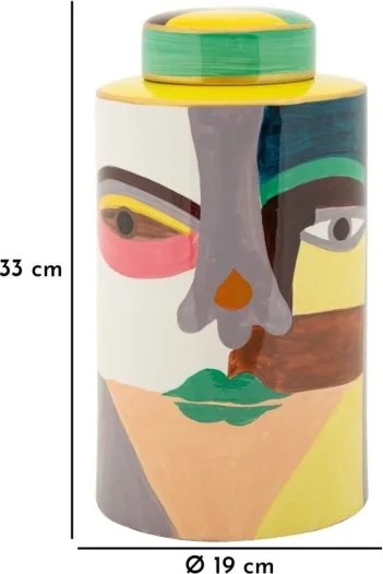 Vaso Piccassy Color Top Cm Ø 19X33