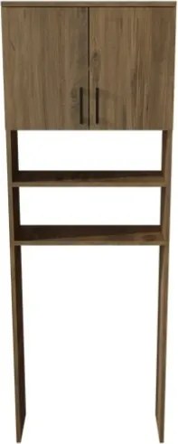 Mobile Coprilavatrice A Colonna 2 Ante 2 Vani 65x27x185 Window Rovere