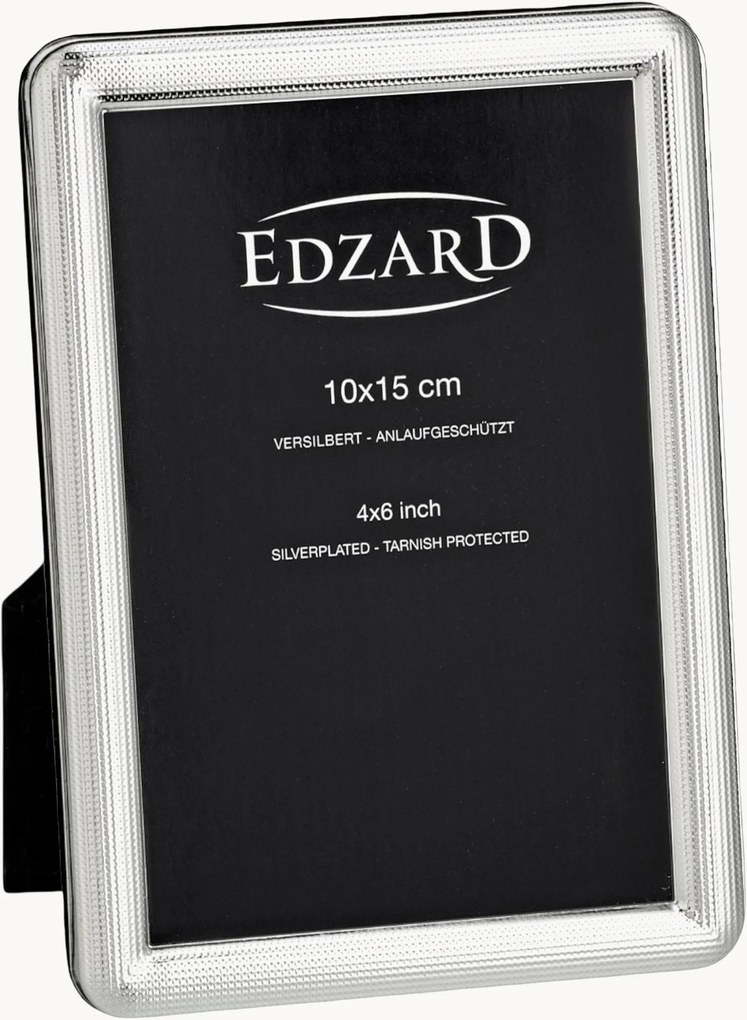 Cornice portafoto placcata in argento Ravenna