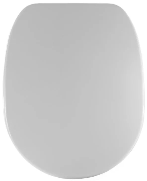 Copriwater CONNECT ovale dedicato per serie sanitari con chiusura rallentata sganciabile in urea bianco