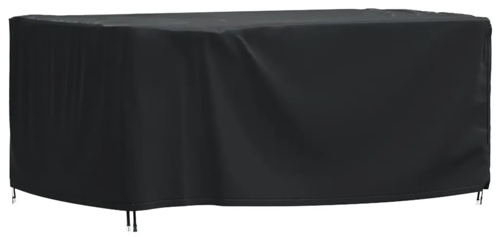 Copertura Mobili Giardino Nera 172x113x73cm Impermeabile 420d /