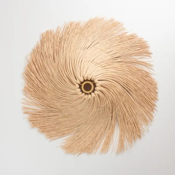 Brilagi - Lampada da soffitto LED CERIA BOHO 1xE27/40W/230V Ø 70 cm rattan