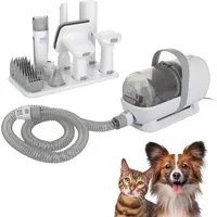 Kit toelettatura e aspirapolvere per cane e gatto Easy Pet