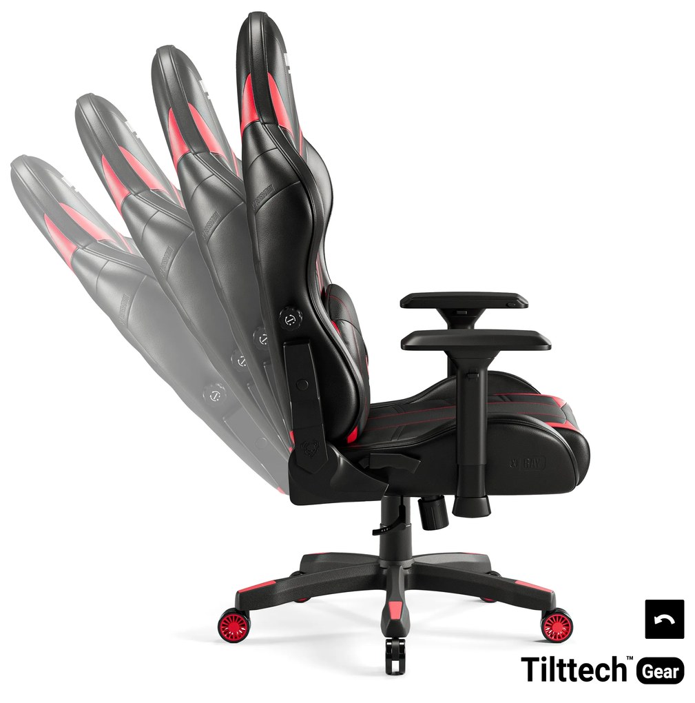 Sedia da gaming Diablo X-Ray 2.0 King Size: Nero e Rosso