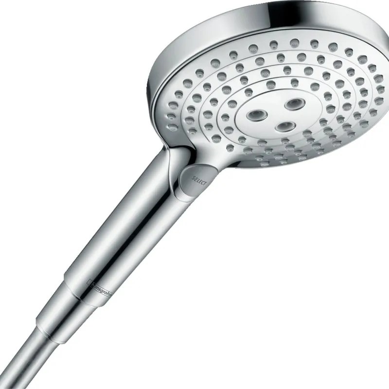 Doccetta HANSGROHE Raindance Select S in abs H 3 cm con anticalcare 3 getti