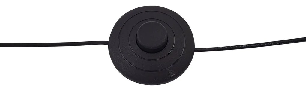 Lampada da terra design bianco e nero con LED integrati - Nea