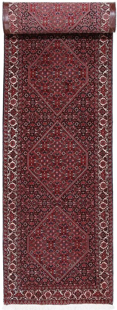 Bidjar Tappeto persiano 90x290 Beige (Iran) Annodato A Mano