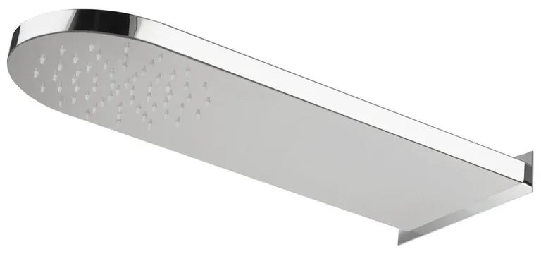 Soffione doccia 50 x 15 cm in inox argento , cromato