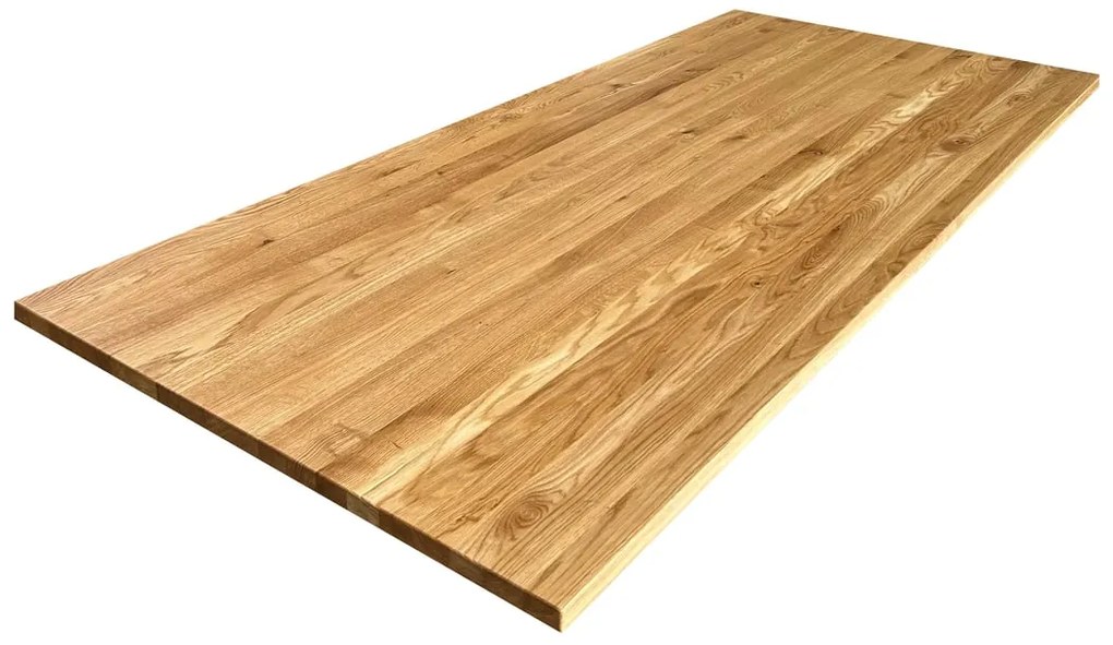 Tavola massello in legno di rovere irlandese, 1° scelta L 50 x 100 cm x Sp 30 mm