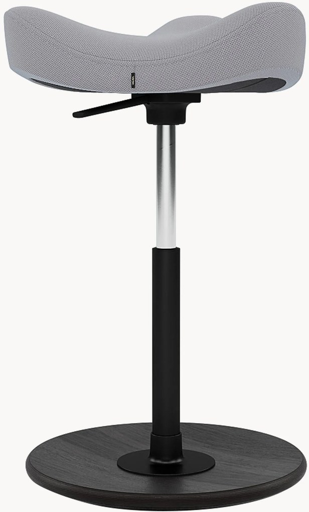 Sgabello da ufficio ergonomico imbottito Move, regolabile in altezza
