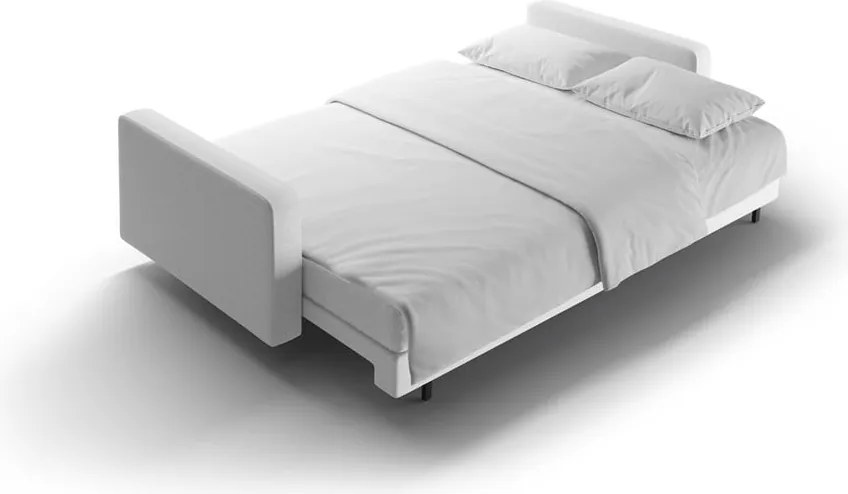 Divano grigio chiaro allungabile/con contenitore 222 cm Bali – Cosmopolitan Design