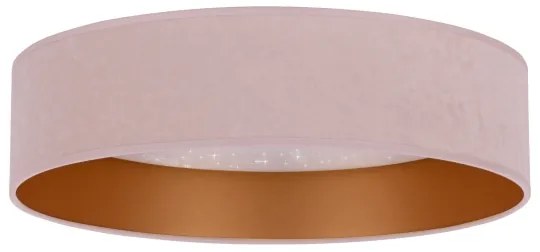 Brilagi - Plafoniera LED VELVET STAR LED/24W/230V d. 40 cm  rosa/oro
