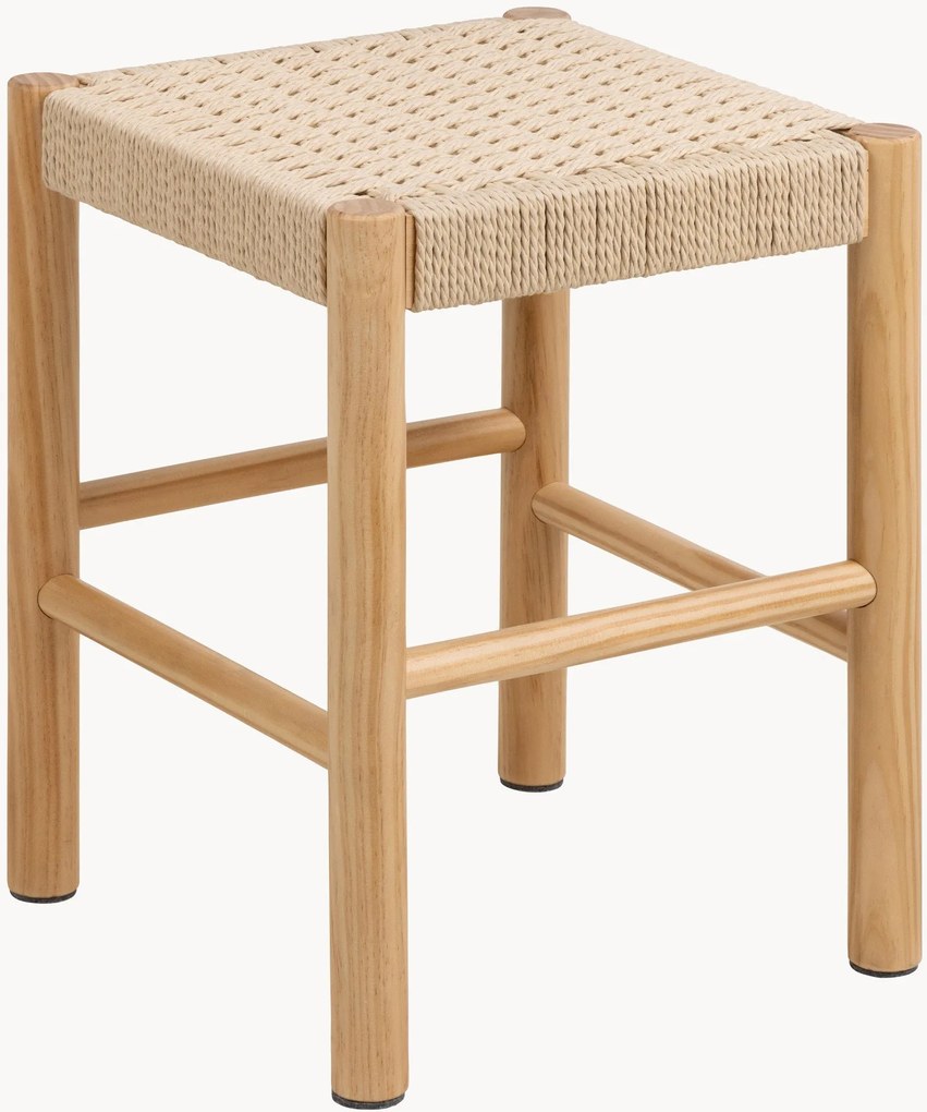 Sgabello in legno di pino Alvin