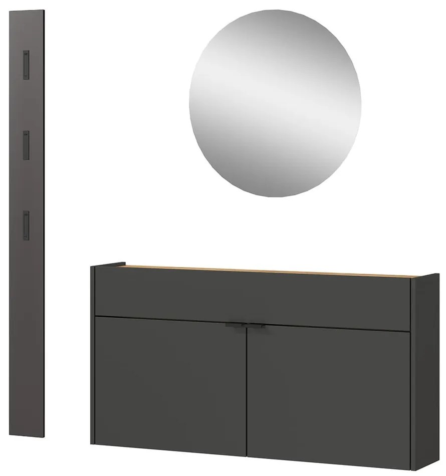 Set da corridoio antracite/naturale Ameca - Germania