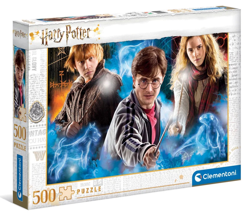 Puzzle Harry Potter trio 500 pezzi Clementoni