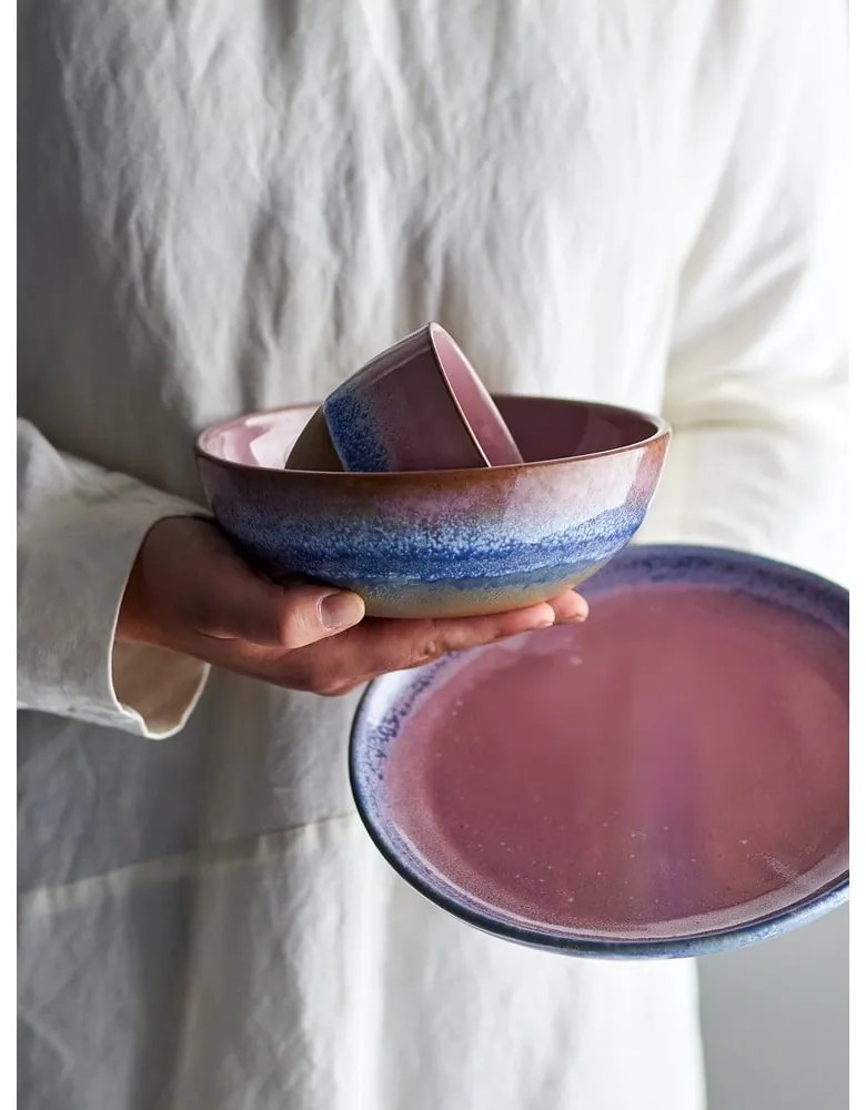 Ciotolina rosa chiaro in gres 525 ml Paula – Bloomingville