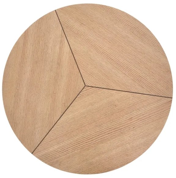 Tavolino KARIDA 41x80 cm beige/nero