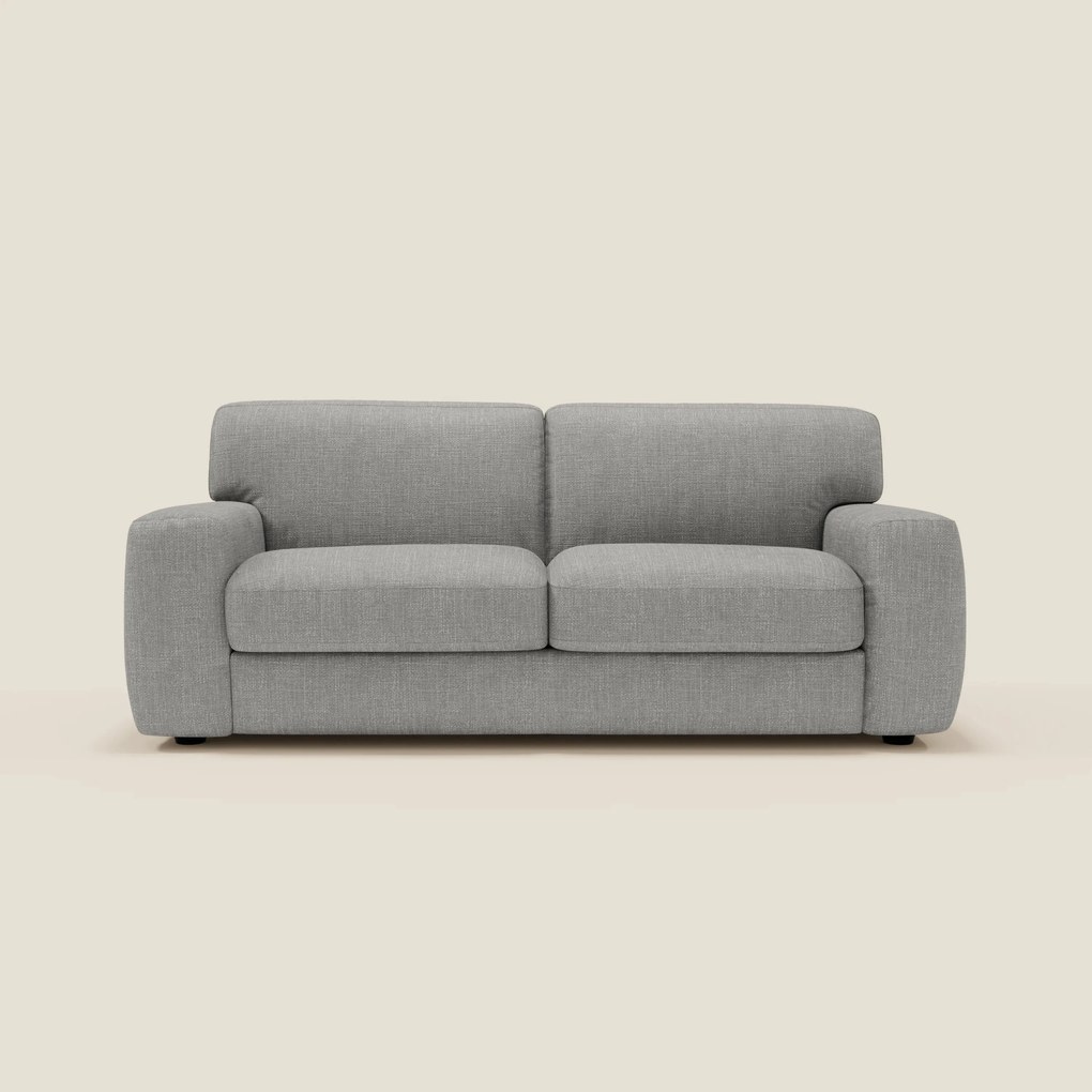 Cloud Divano letto materasso H17 cm dai morbidi cuscini in tessuto impermeabile T06 grigio