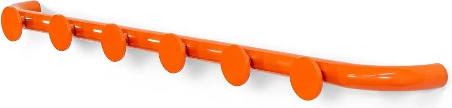 Attaccapanni da parete arancione in metallo 75 cm Retro – Spinder Design