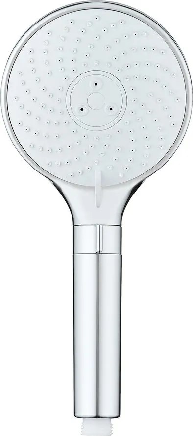 Soffione per doccia color argento lucido in plastica ø 12 cm Water Saving – Wenko