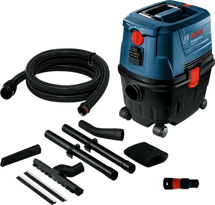 Aspiratore industriale a filo BOSCH PROFESSIONAL GAS 15 PS 15l 1100W 27 kPa