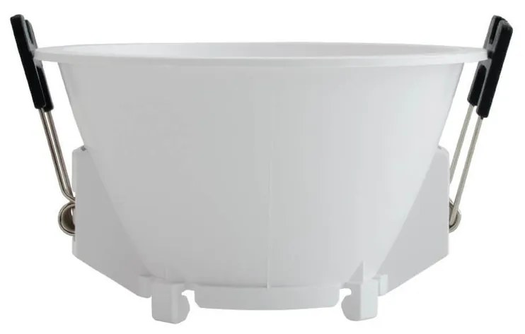 Faretto da Incasso Rotondo Fisso Bianco Foro Ø85mm in Policarbonato per GU10