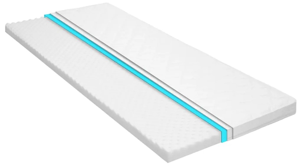 Coprimaterasso 120x200cm Schiuma A Freddo Superficie A Onde 6cm /