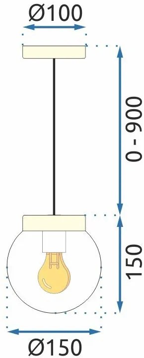 Lampada da soffitto APP1151-1CP