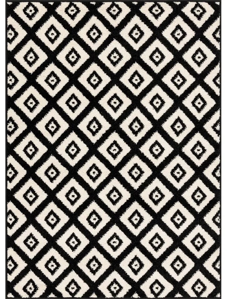 Tappeto bianco e nero 200x280 cm Avanti - FD