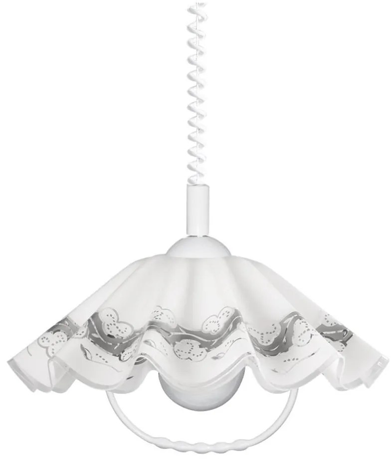 Prezent 74197 C01 - Lampadario a sospensione LYRA 1xE27/60W/230V