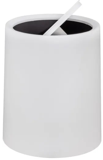 WENKO 25209100 - Cestino ATRI 21 x 25,5 cm bianco