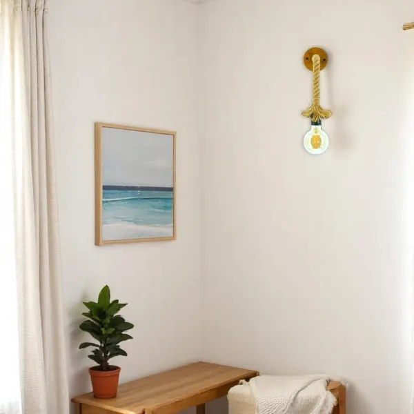 Brilagi - Applique KOS 1xE27/60W/230V faggio