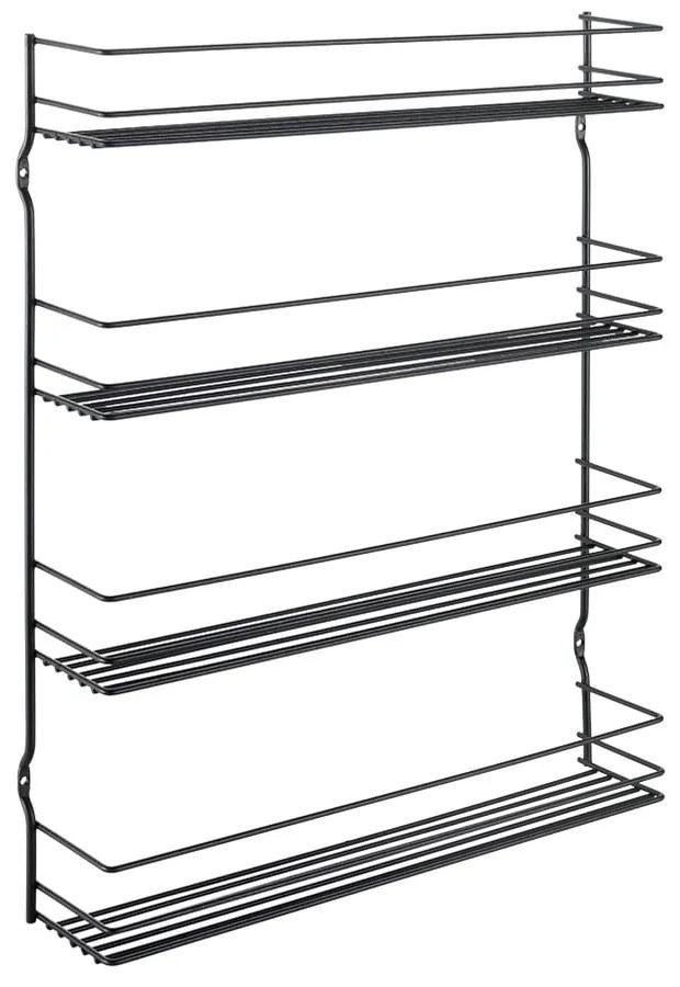 Organizer per spezie da parete in acciaio inox – Metaltex