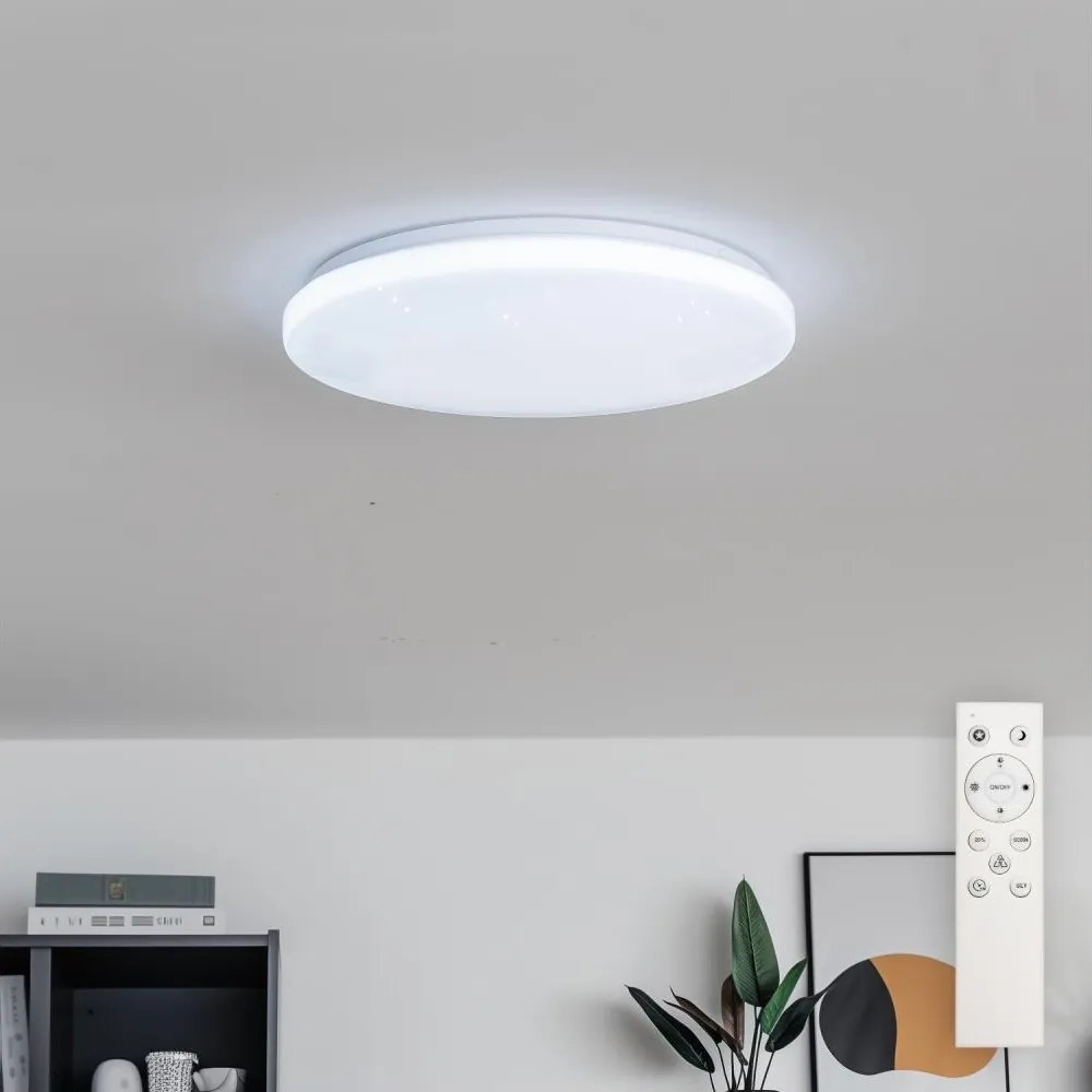 Brilagi - Plafoniera LED dimmerabile SMART STARS LED/24W/230V pr. 38 cm Wi-Fi Tuya + telecomando