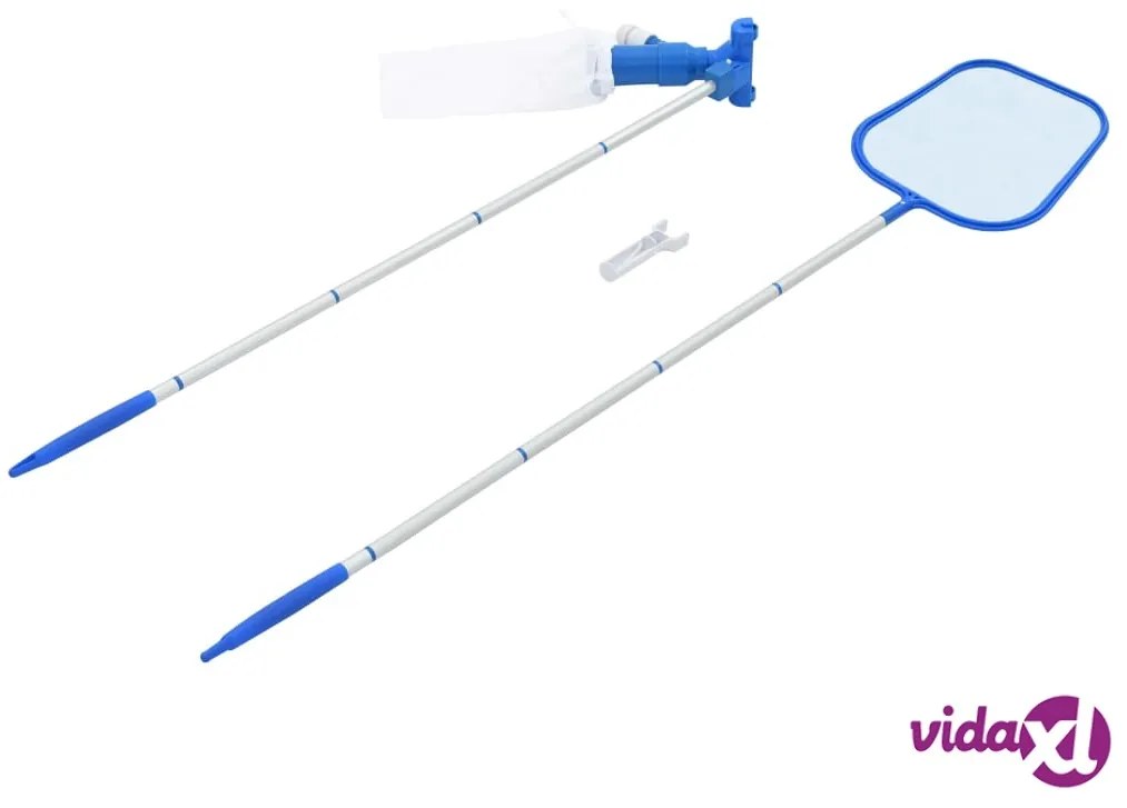 vidaXL Kit 2 pz di Manutenzione per Piscina