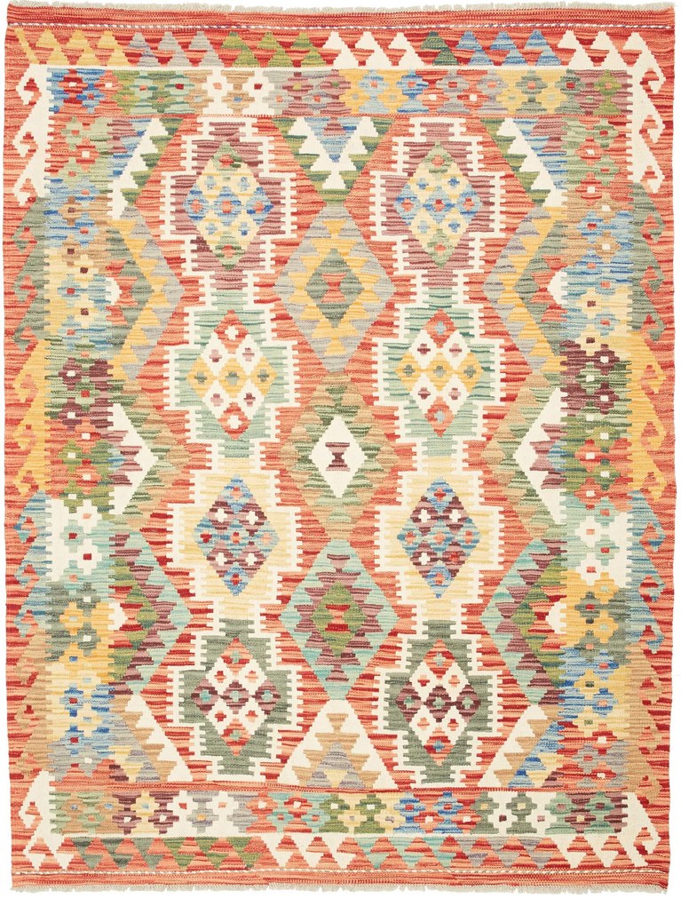Kilim Tappeto 160 x 200 (Pakistan) Tessuto A Mano