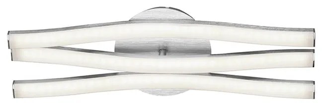 Plafoniera LED Go argento IP20