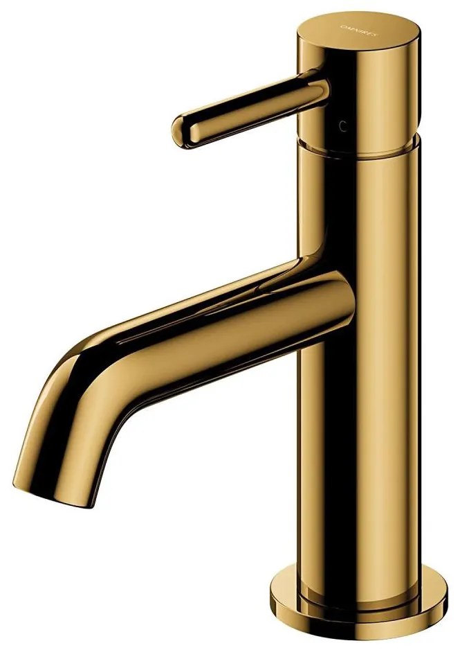 OMNIRES Y1210NGL - Rubinetto del lavandino Y 16,2 cm oro lucido