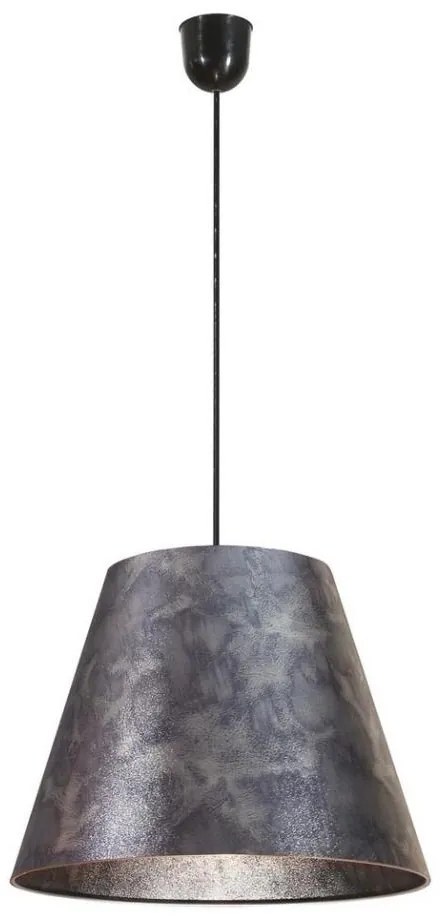 Lampadario a sospensione con filo PLATINO 1xE27/60W/230V