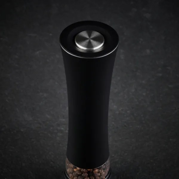 Cole&Mason - Macinino elettrico per spezie BURFORD 4xAAA 18 cm nero